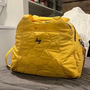 Lug Pontoon 2 Yellow Overnight/Weekender Bag